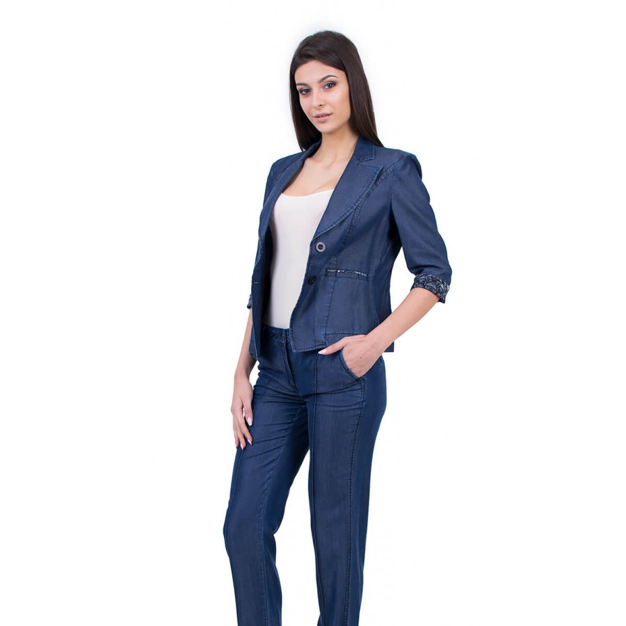 Jeans suit on sale for ladies